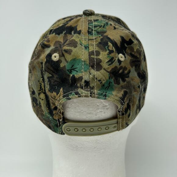 Castrol Oil Camo Hat Baseball Cap Hunting Mechanic Camouflage Green Snapback - Picture 3 of 10